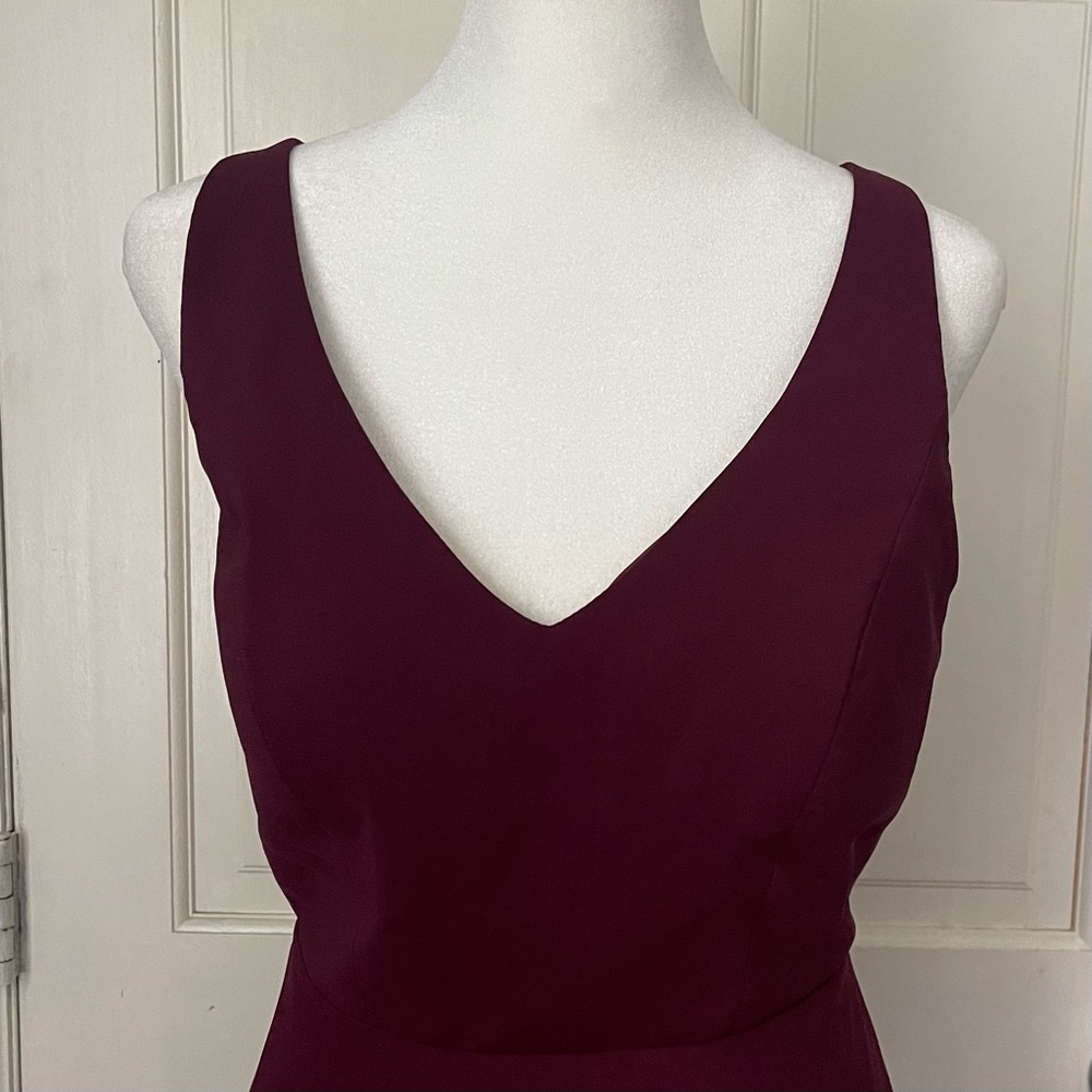 Jenny Yoo Delaney Dress in Hibiscus Size 8 Bridesmaid Maid of Honor Wedding - Picture 5 of 11